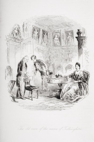 Il vecchio di nome Tulkinghorn, illustrazione da 