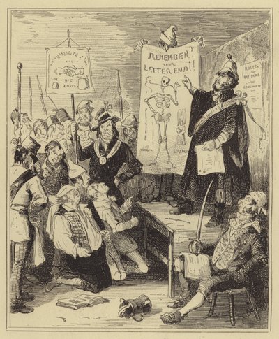 Iniziazione degli unionisti da Hablot Knight Browne