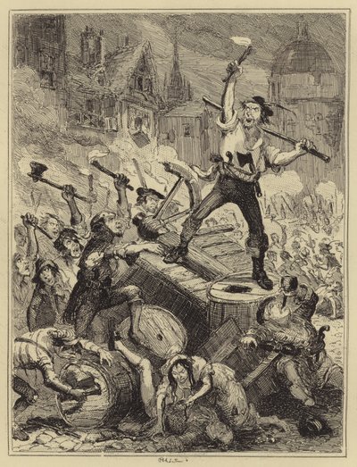 Rivolte di Wilkes da Hablot Knight Browne