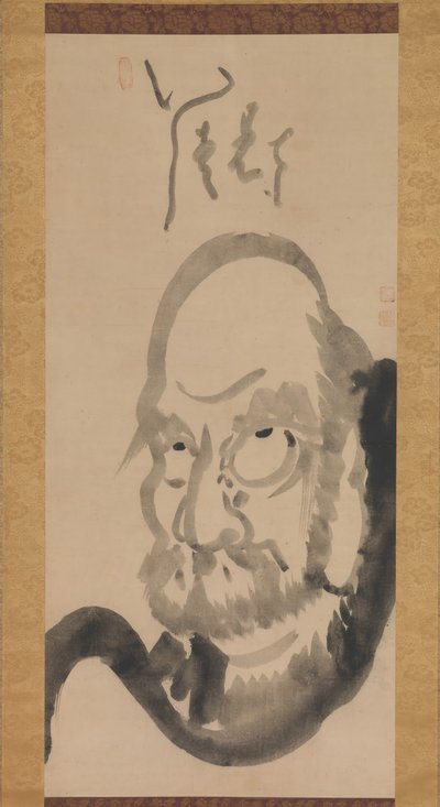 Ritratto di Daruma da Hakuin Ekaku