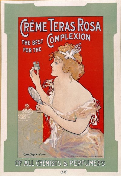 Poster Pubblicitario della Crema di Bellezza 