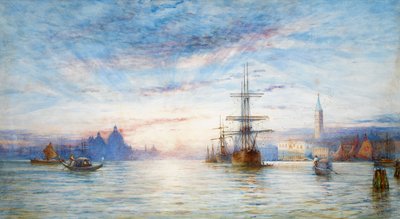 Tramonto sulla laguna veneziana da Hale Sanders