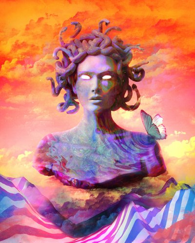 Tramonto mistico di Medusa da Halit Benli