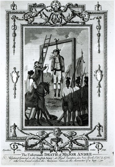La sfortunata morte del maggiore Andre, aiutante generale dell