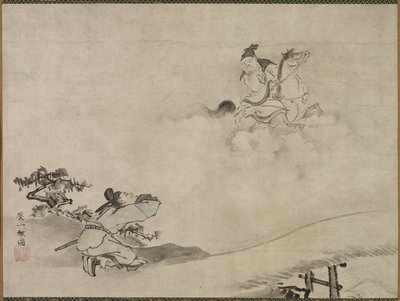 Immortale taoista, 1615-1868 da Hanabusa Itcho