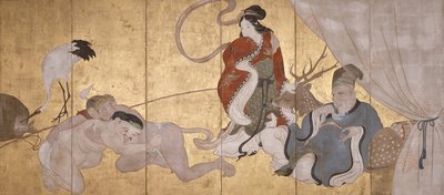 Sette Dei della Buona Fortuna da Hanabusa Itcho