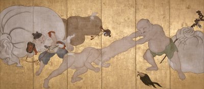 Sette Dei della Buona Fortuna da Hanabusa Itcho