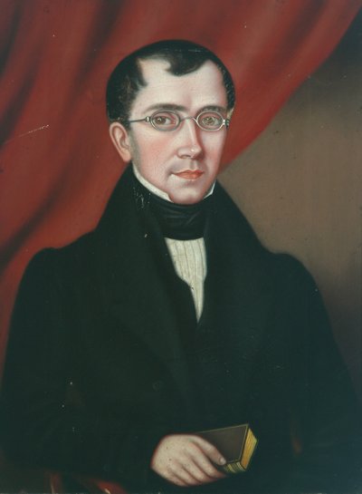 John Butterfield di Cliffe Hall, 1835 da Hannah Maria Hudson