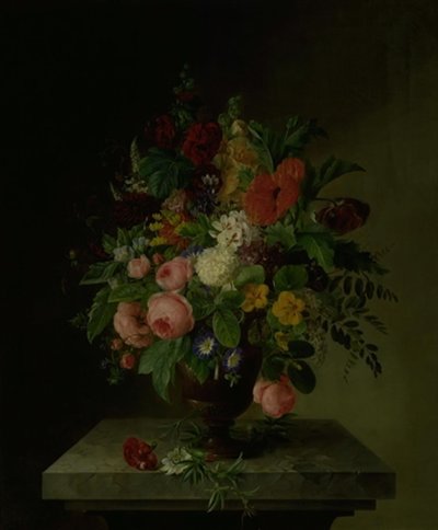Un vaso con fiori da Hanne Hellesen
