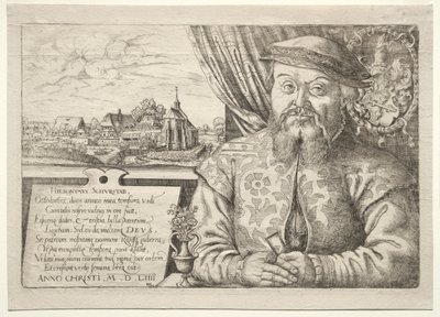 Hieronymus Schurstab, sindaco di Norimberga da Hanns Lautensack