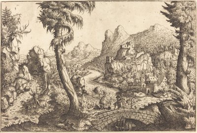 La fuga in Egitto da Hanns Lautensack
