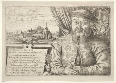 Hieronymus Schurstab, sindaco di Norimberga, 1554 da Hanns Sebald Lautensack