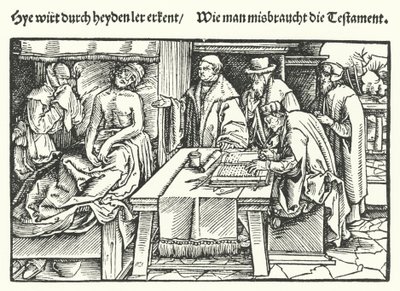 Il testamento da Hans (after) Burgkmair