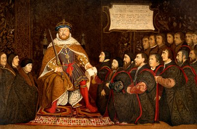 Enrico VIII e i barbieri chirurghi, illustrazione da 