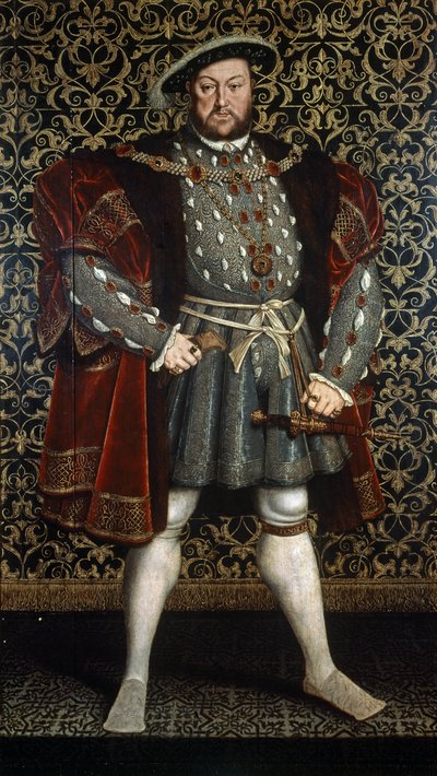 Ritratto di Enrico VIII, dopo il 1557 da Hans (after) Holbein the Younger