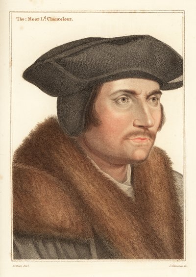 Sir Thomas More, Lord Cancelliere di re Enrico VIII, 1812 da Hans (after) Holbein the Younger