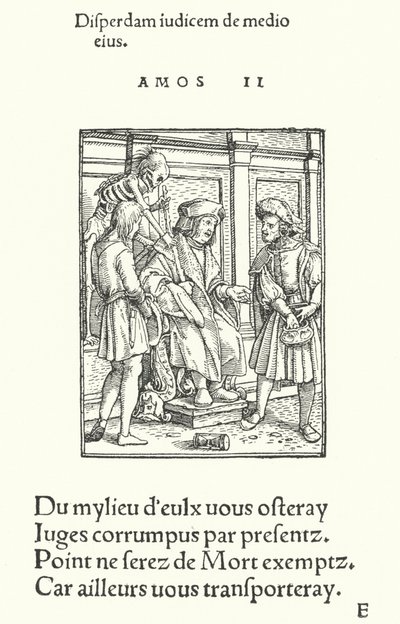 Il giudice corrotto da Hans (after) Holbein the Younger
