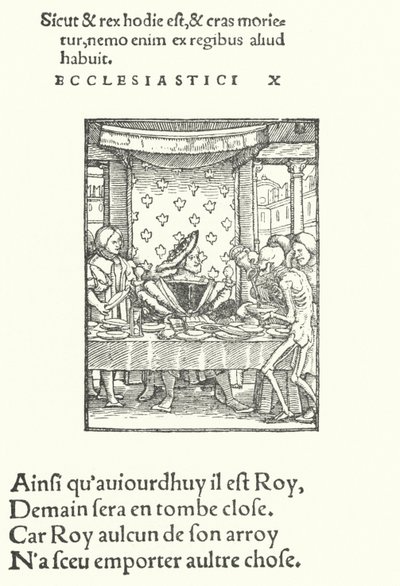 Il Re (incisione) da Hans (after) Holbein the Younger