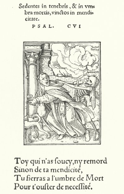 Il Frate Mendicante, o Monaco da Hans (after) Holbein the Younger