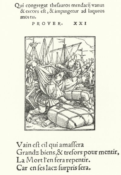 Il Mercante da Hans (after) Holbein the Younger