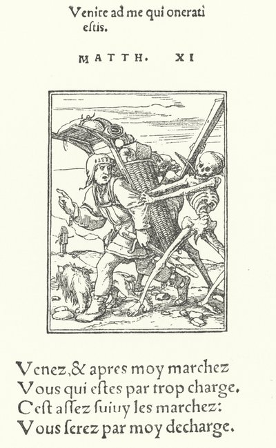Il venditore ambulante da Hans (after) Holbein the Younger