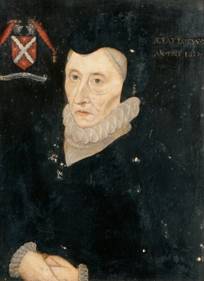 Bess di Hardwick, Contessa di Shrewsbury, c.1720 da Hans (follower of) Holbein the Younger