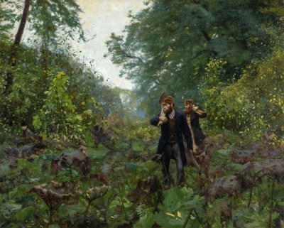 Su strade proibite, 1886 da Hans Andersen Brendekilde