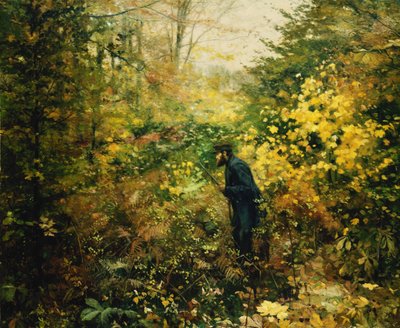 Il Cacciatore, 1887 da Hans Andersen Brendekilde