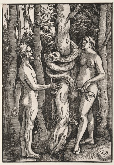 Adamo ed Eva da Hans Baldung