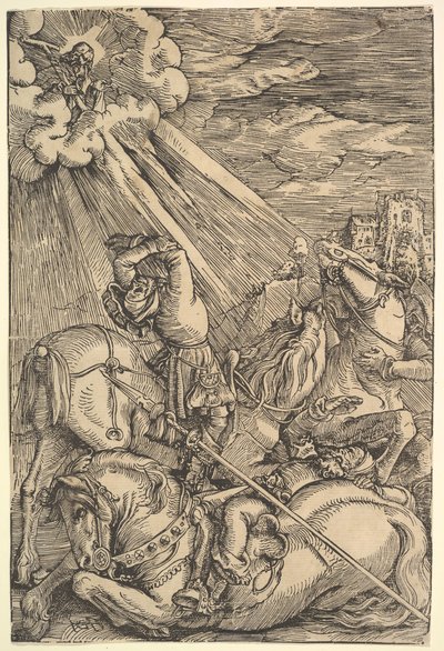 Conversione di Paolo, ca. 1514 da Hans Baldung