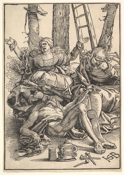 Compianto su Cristo, 1510 da Hans Baldung
