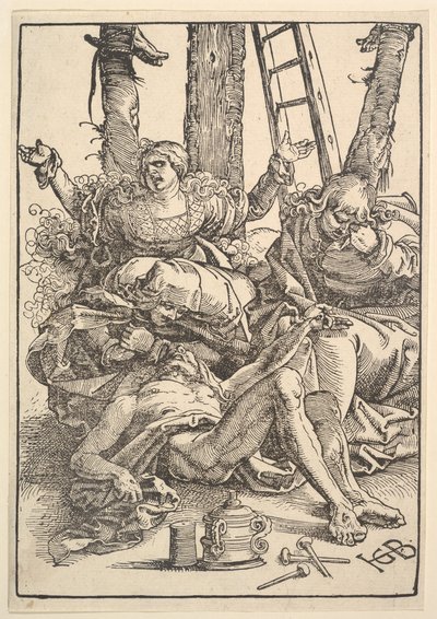 Compianto su Cristo, 1510 da Hans Baldung