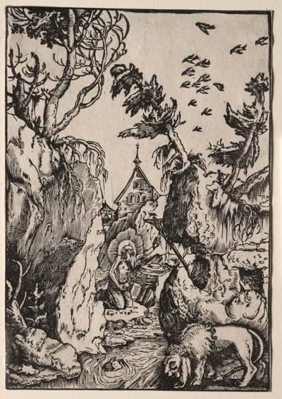 San Girolamo nel deserto da Hans Baldung