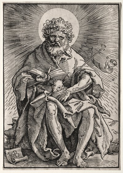 San Giovanni Battista, ca. 1518-19 da Hans Baldung