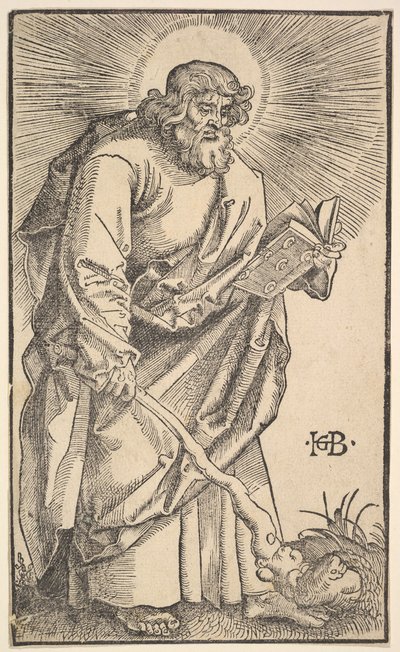 San Giuda Taddeo da Cristo e gli Apostoli da Hans Baldung