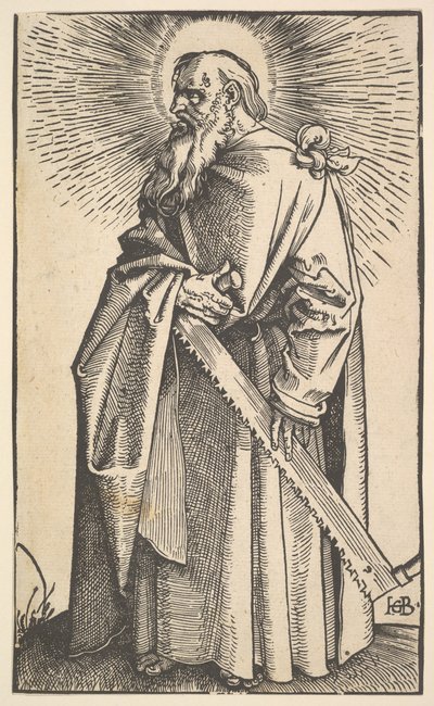 San Simone da Cristo e gli Apostoli, 1519 da Hans Baldung