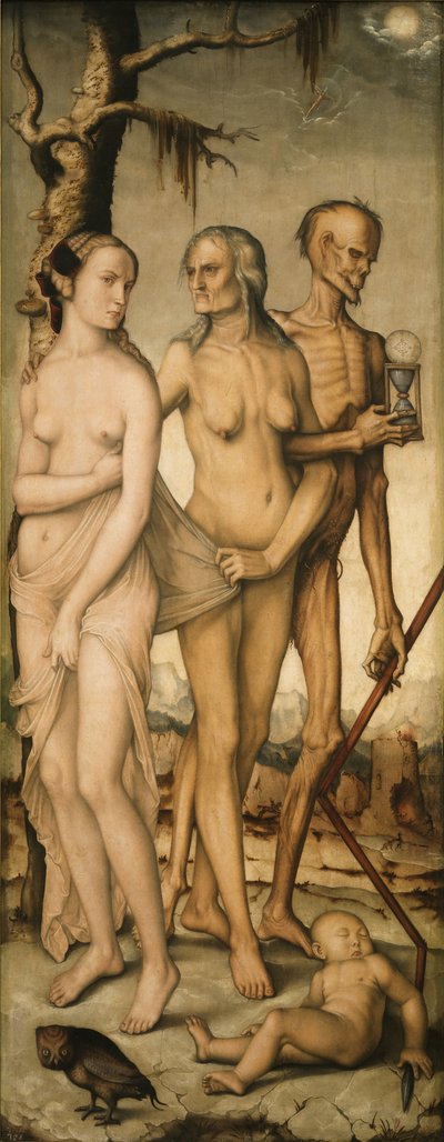 Le età e la morte da Hans Baldung