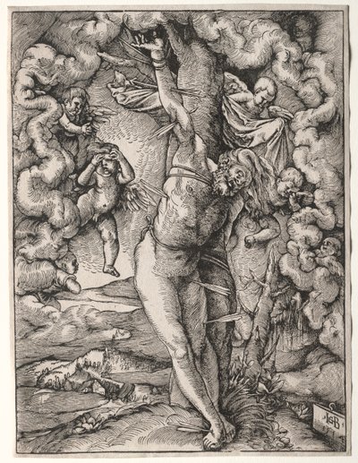 Il grande San Sebastiano, 1514 da Hans Baldung