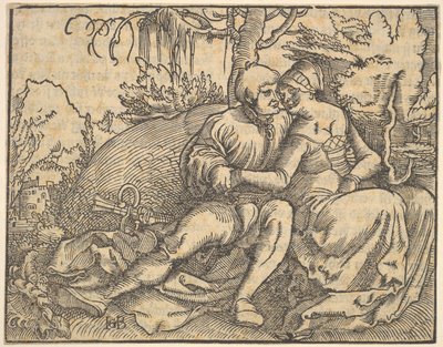 Il sesto dei dieci comandamenti, da Die zehe gebot da Hans Baldung