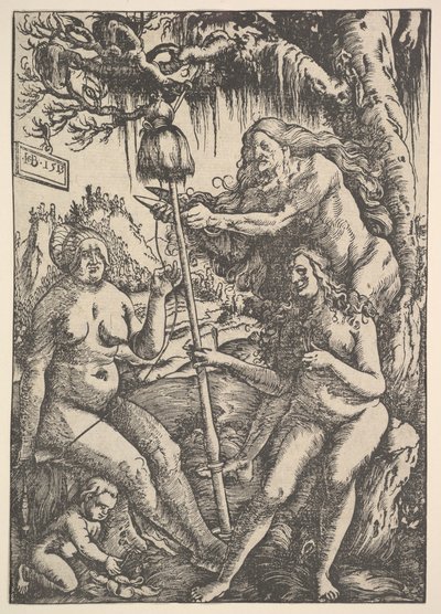 Le Tre Parche: Lachesi, Atropo e Cloto, 1513 da Hans Baldung
