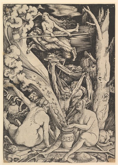 Le streghe, 1510 da Hans Baldung