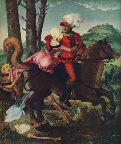 Il cavaliere, la giovane ragazza e la Morte, c1510, 1939 da Hans Baldung