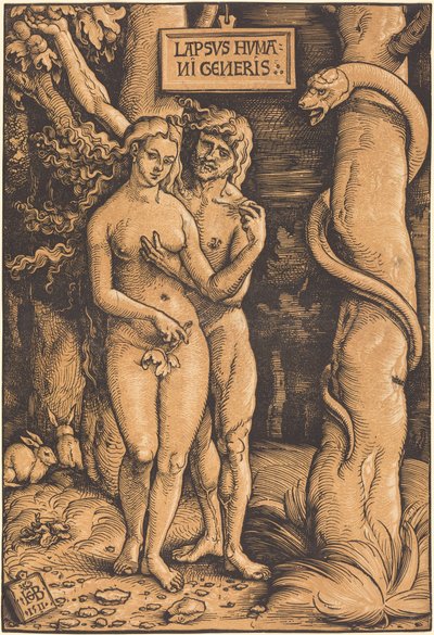 Adamo ed Eva da Hans Baldung Grien