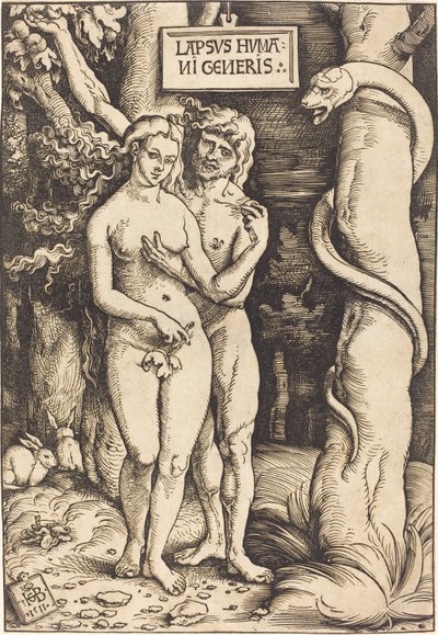 Adamo ed Eva, 1511 da Hans Baldung Grien
