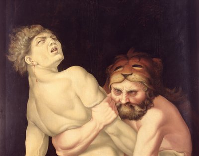 Ercole e Anteo (dettaglio) da Hans Baldung Grien
