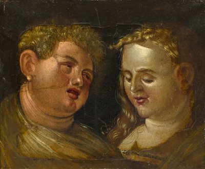 Testa Maschile e Femminile, metà XVI secolo da Hans Baldung Grien