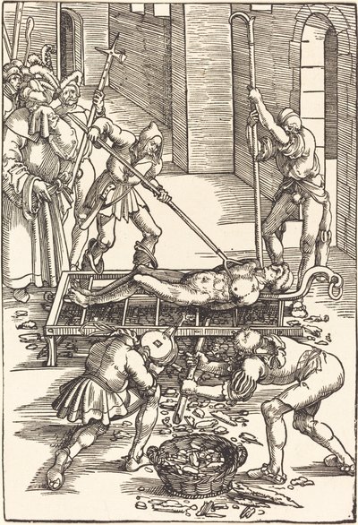 Martirio di San Lorenzo da Hans Baldung Grien