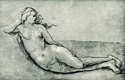 Ninfa reclinata da Hans Baldung Grien