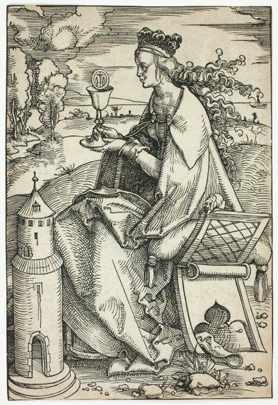 Santa Barbara da Hans Baldung Grien