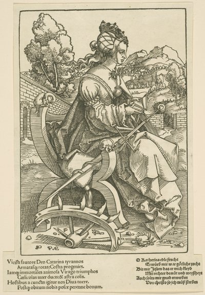 Santa Caterina da Hans Baldung Grien